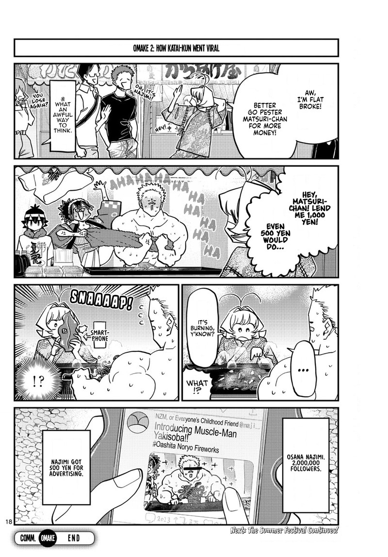 KOMI-SAN WA KOMYUSHOU DESU Chapter 398 - Page 18