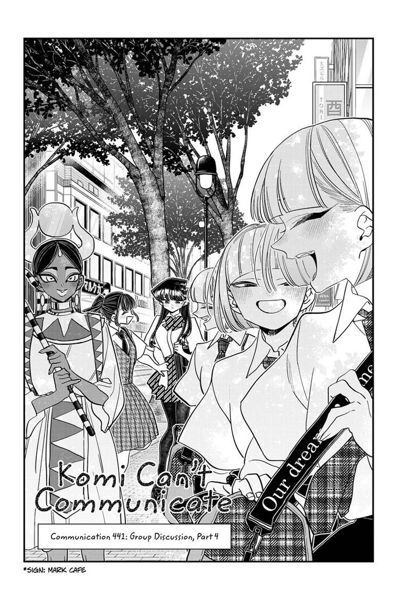 KOMI-SAN WA KOMYUSHOU DESU Chapter 441 - Page 2