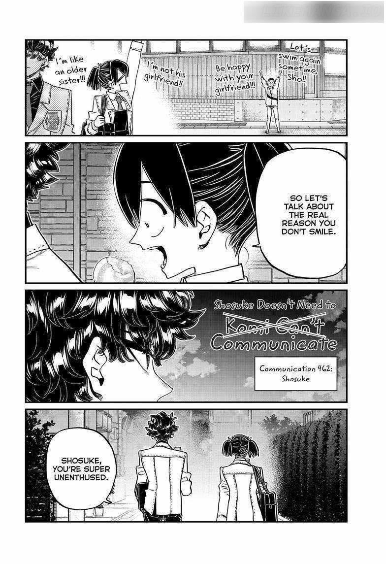 KOMI-SAN WA KOMYUSHOU DESU Chapter 462 - Page 2