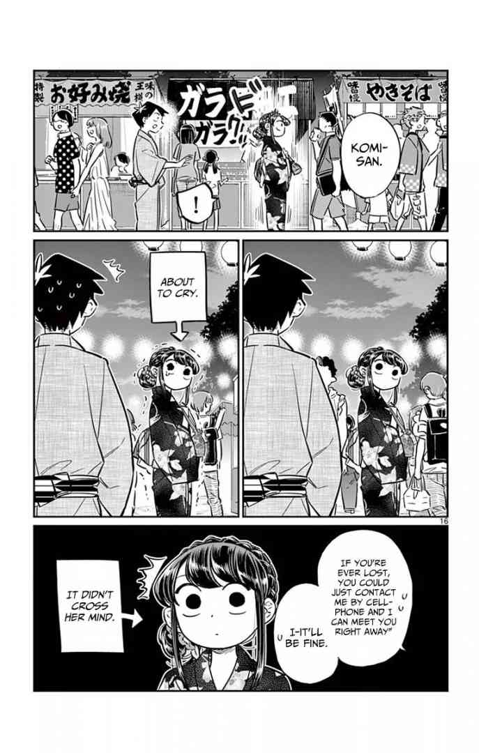 KOMI-SAN WA KOMYUSHOU DESU Chapter 47 - Page 16