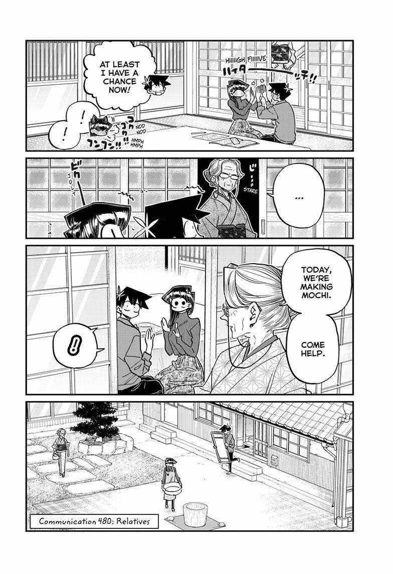 KOMI-SAN WA KOMYUSHOU DESU Chapter 480 - Page 2