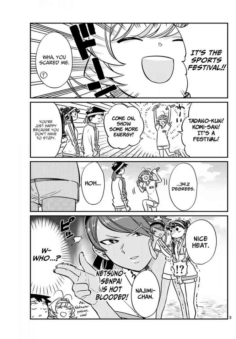 KOMI-SAN WA KOMYUSHOU DESU Chapter 54 - Page 3