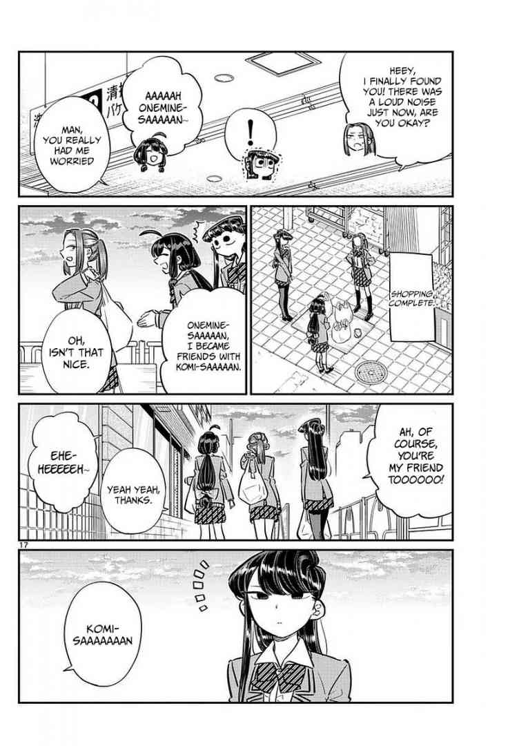 KOMI-SAN WA KOMYUSHOU DESU Chapter 64 - Page 18