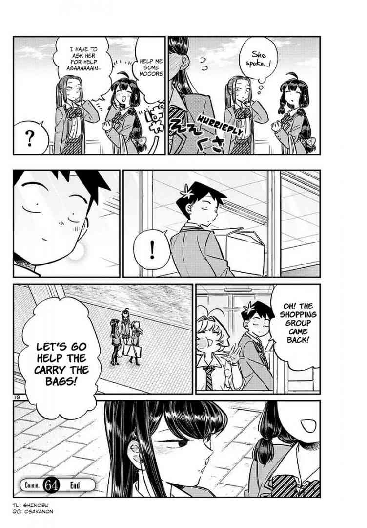 KOMI-SAN WA KOMYUSHOU DESU Chapter 64 - Page 20