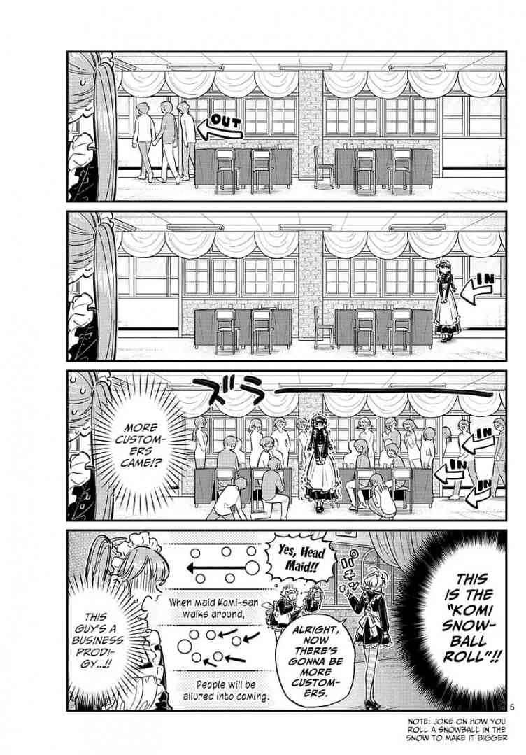 KOMI-SAN WA KOMYUSHOU DESU Chapter 69 - Page 5