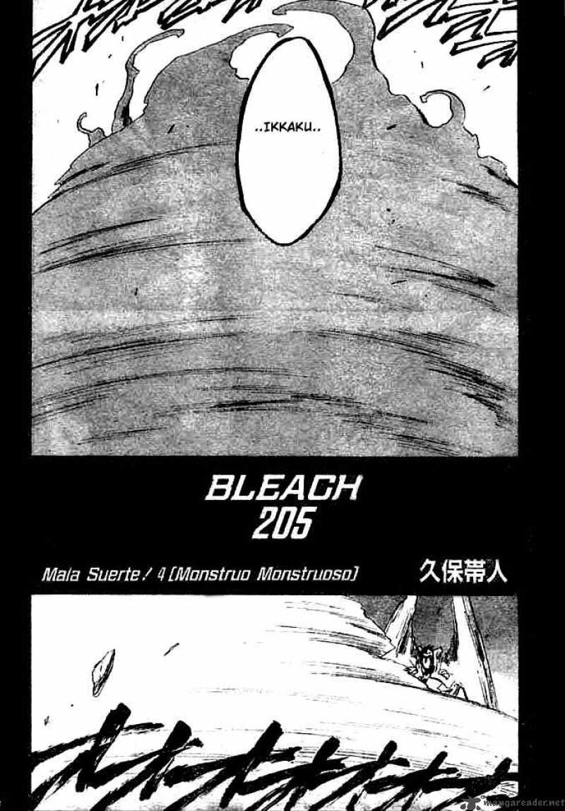 BLEACH Chapter 205 - Page 3