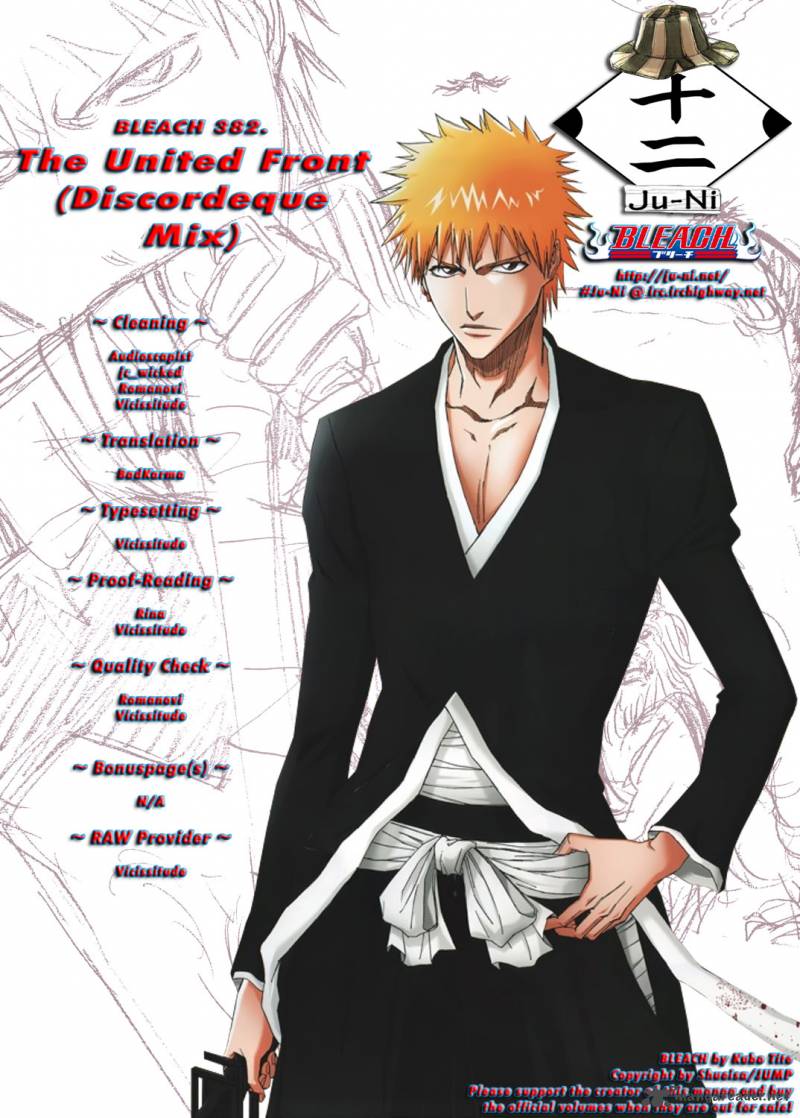 BLEACH Chapter 382 - Page 1