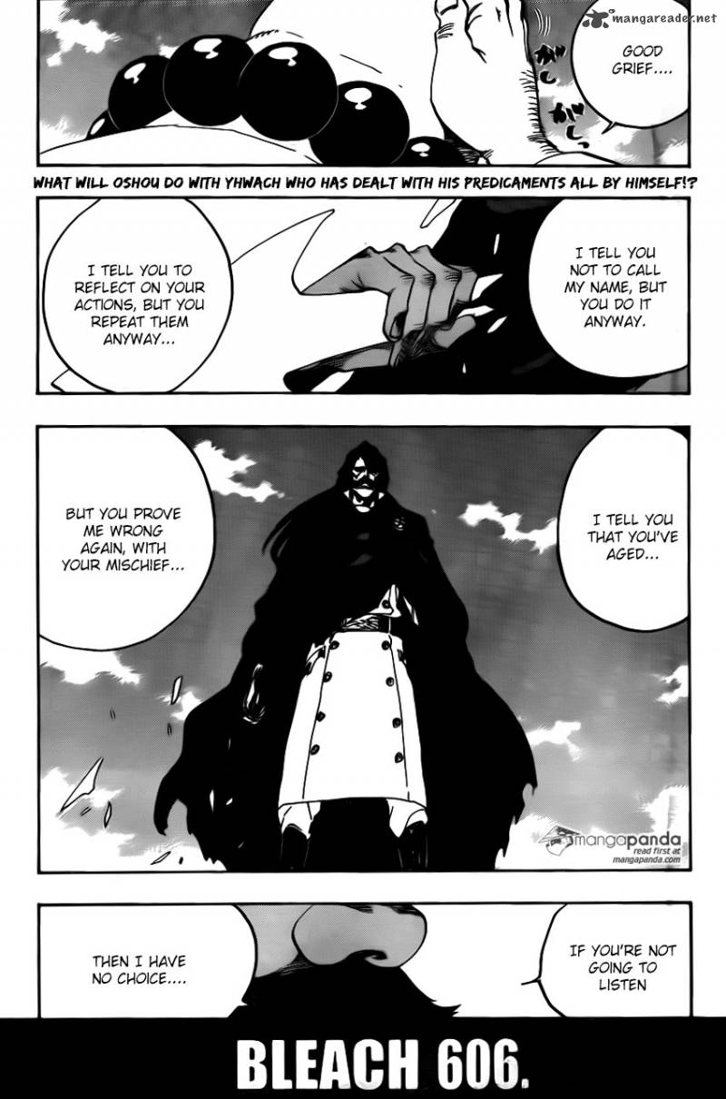 BLEACH Chapter 606 - Page 1