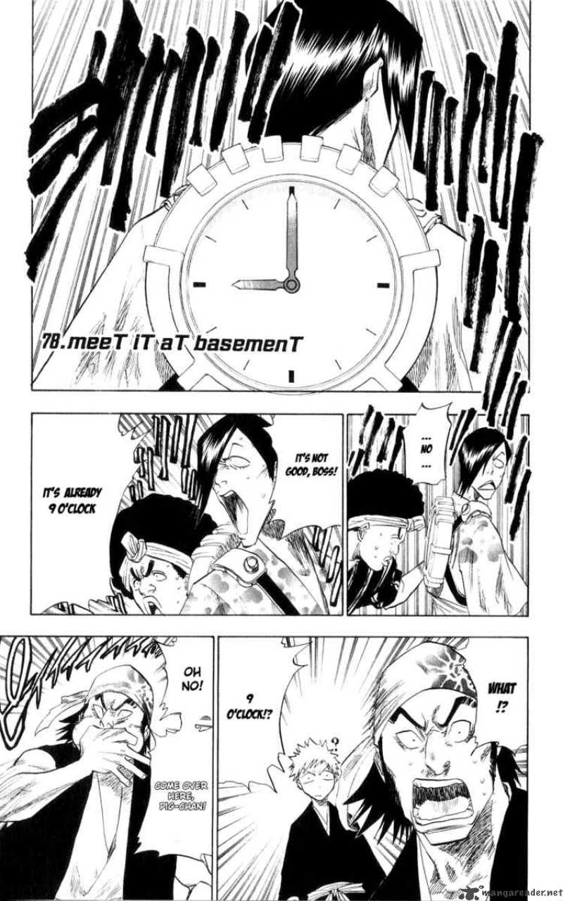 BLEACH Chapter 78 - Page 1