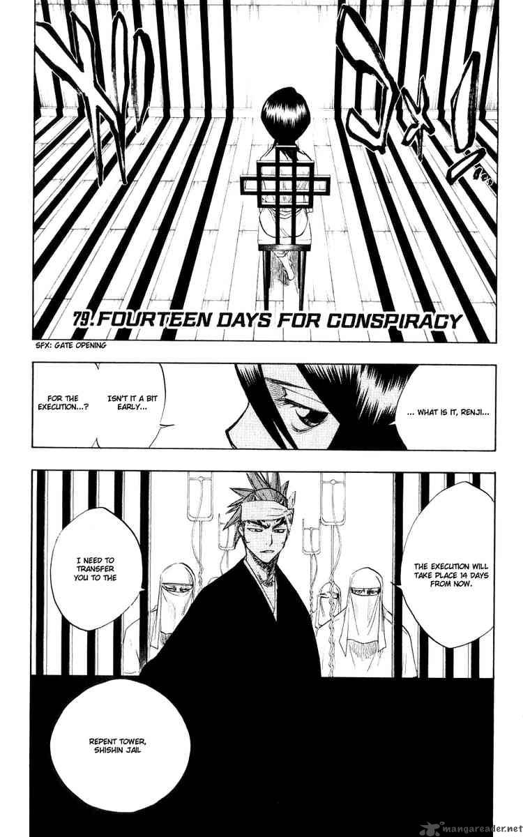 BLEACH Chapter 79 - Page 1