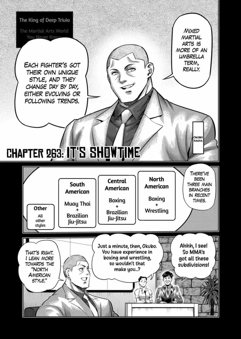 Kengan Omega Chapter 263 - Page 1