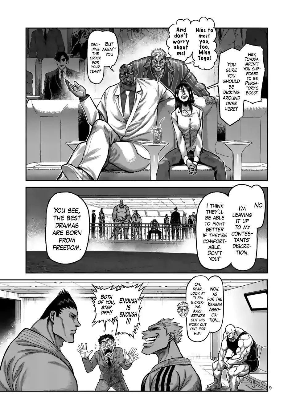 Kengan Omega Chapter 58 - Page 9