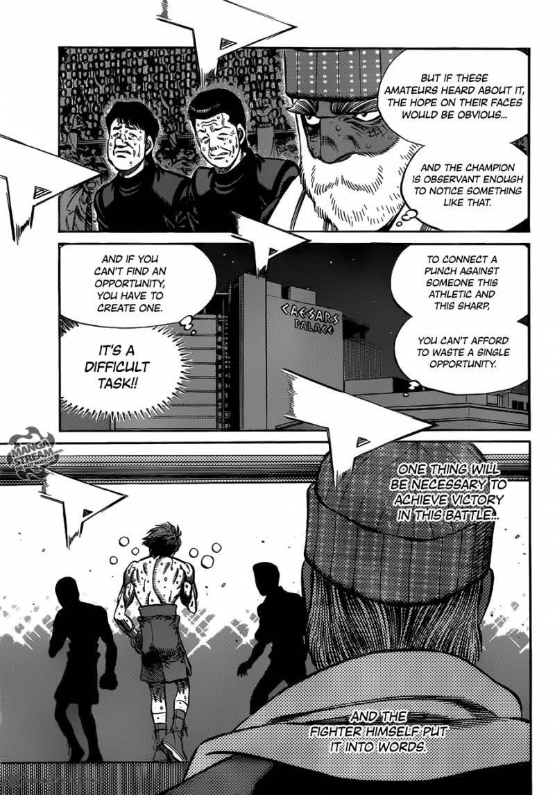 HAJIME NO IPPO Chapter 1001 - Page 3