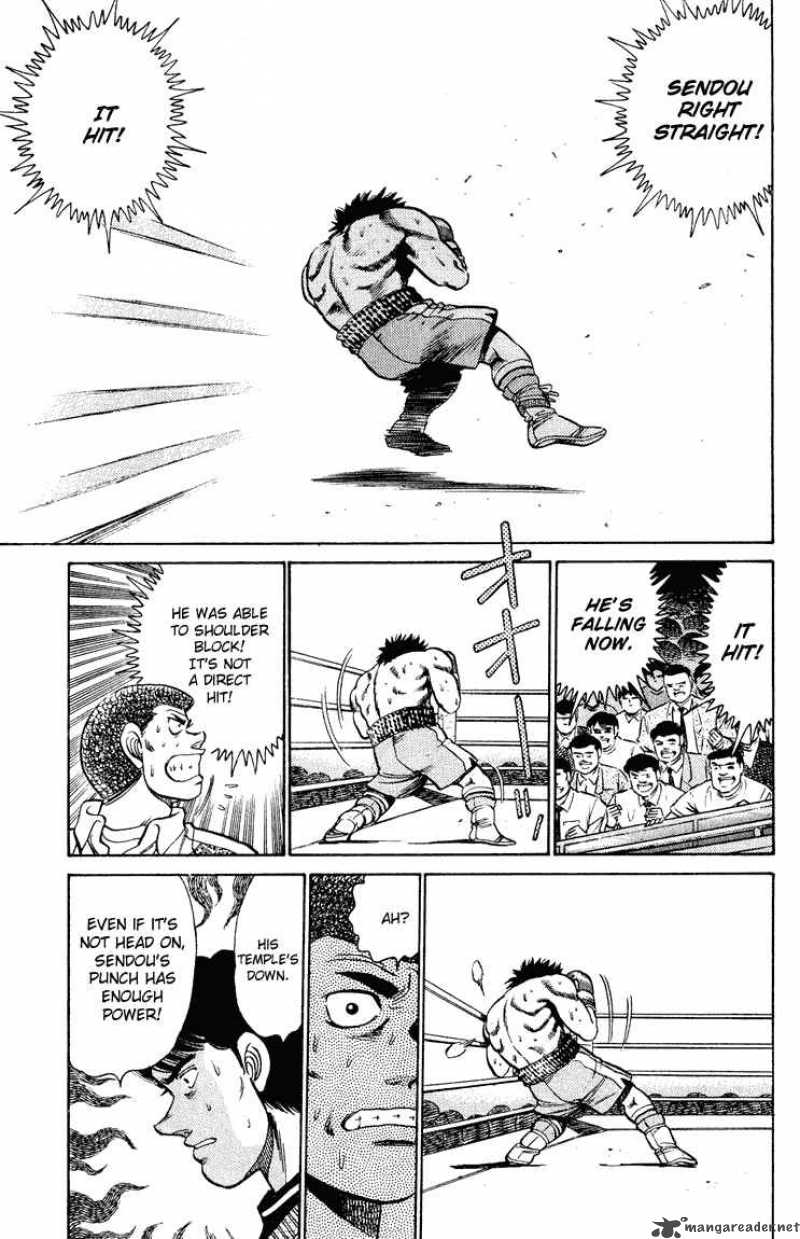 HAJIME NO IPPO Chapter 101 - Page 15