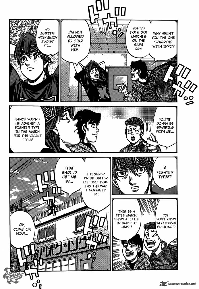 HAJIME NO IPPO Chapter 1012 - Page 10