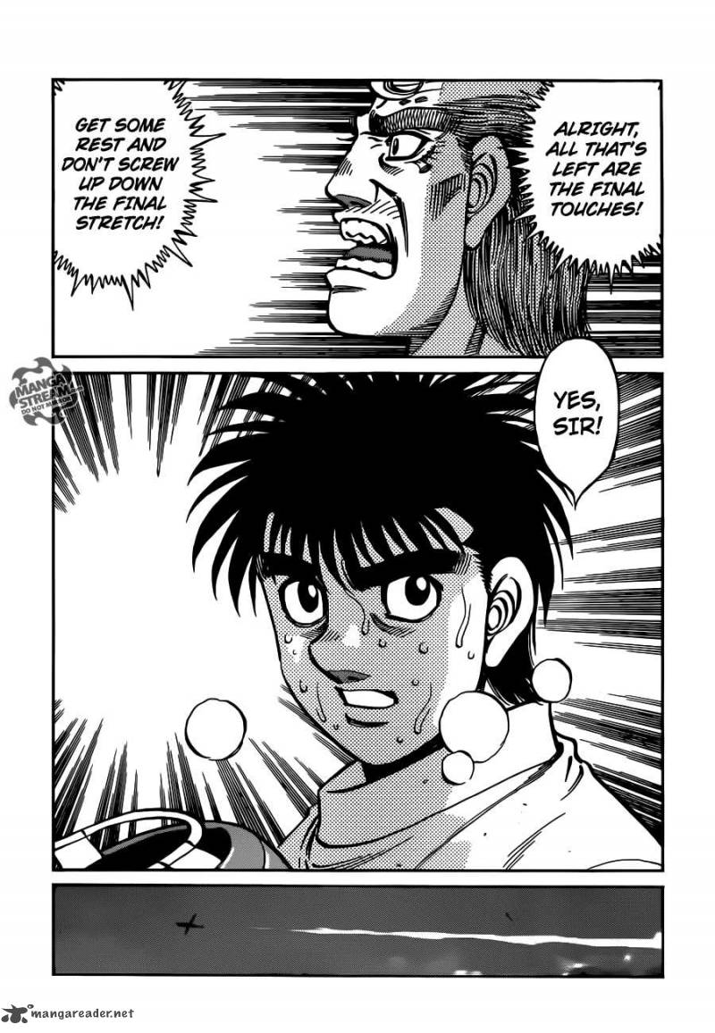 HAJIME NO IPPO Chapter 1017 - Page 14