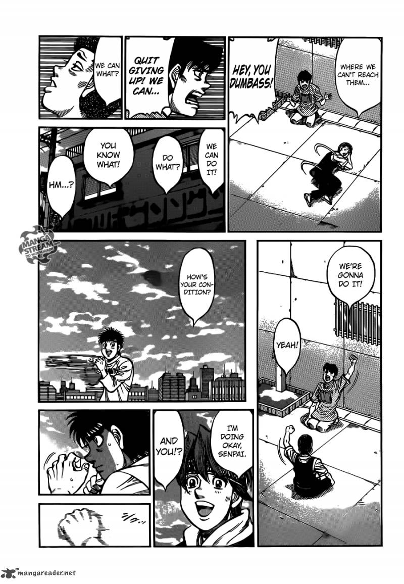 HAJIME NO IPPO Chapter 1018 - Page 13