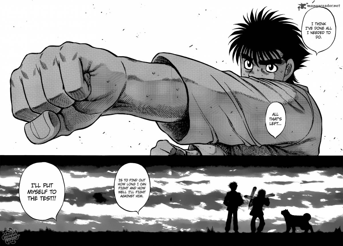 HAJIME NO IPPO Chapter 1018 - Page 14