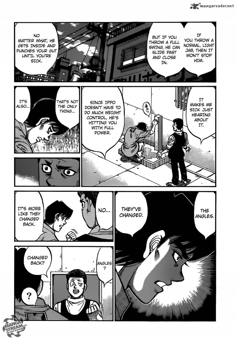 HAJIME NO IPPO Chapter 1018 - Page 6