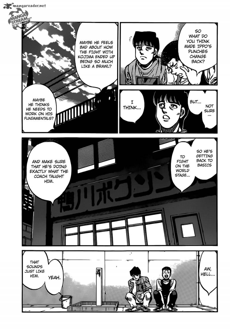 HAJIME NO IPPO Chapter 1018 - Page 9