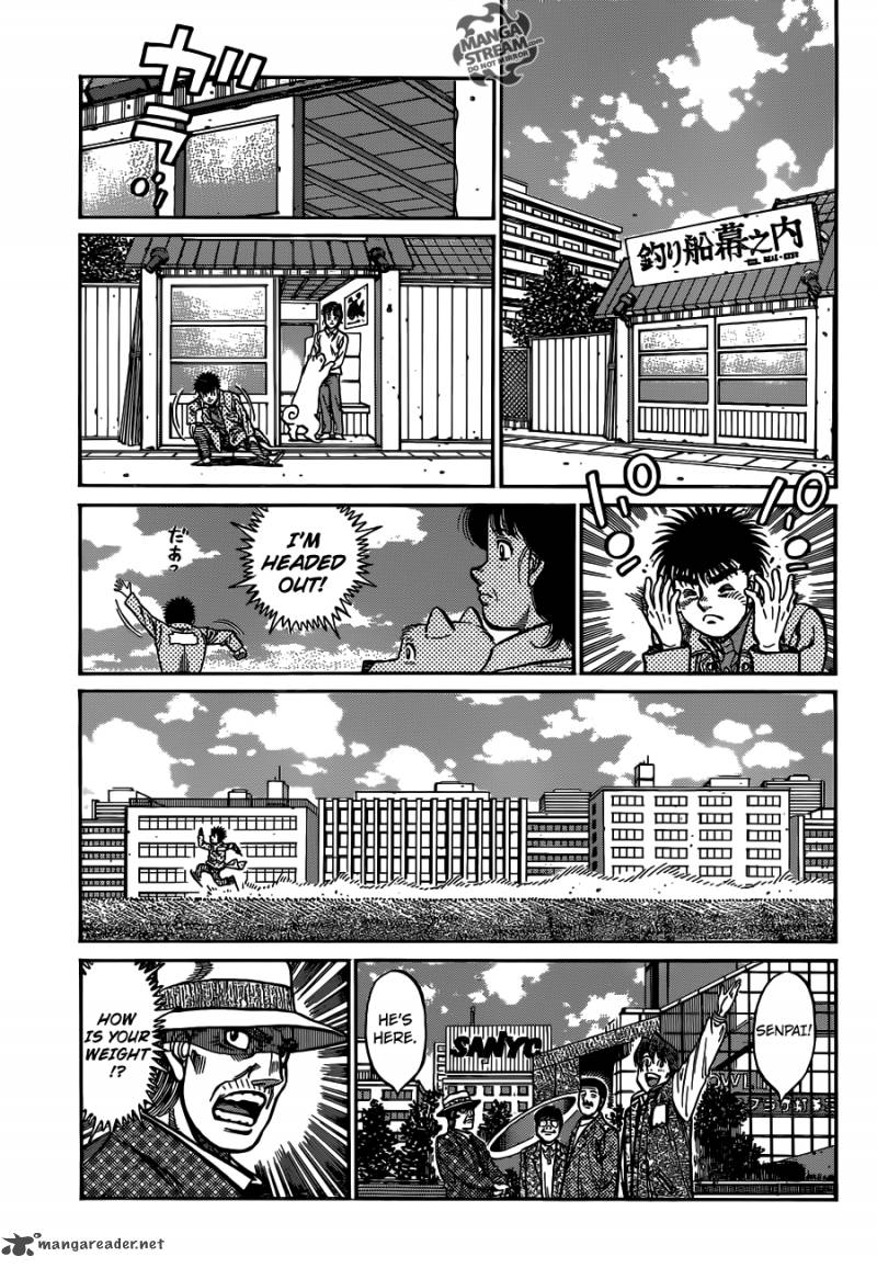 HAJIME NO IPPO Chapter 1019 - Page 11