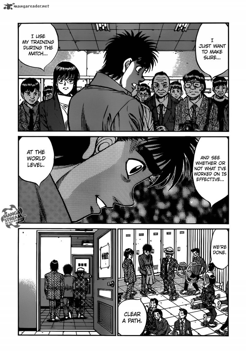 HAJIME NO IPPO Chapter 1020 - Page 11