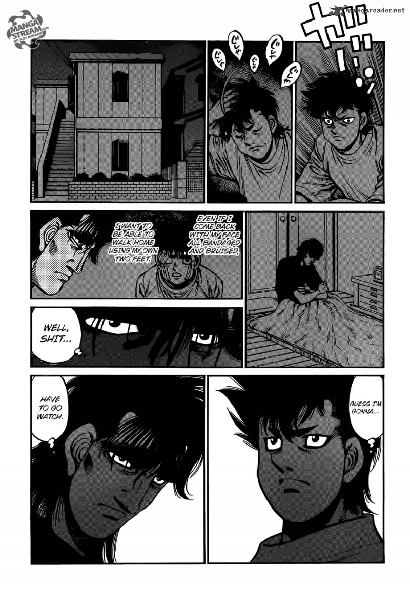 HAJIME NO IPPO Chapter 1020 - Page 14