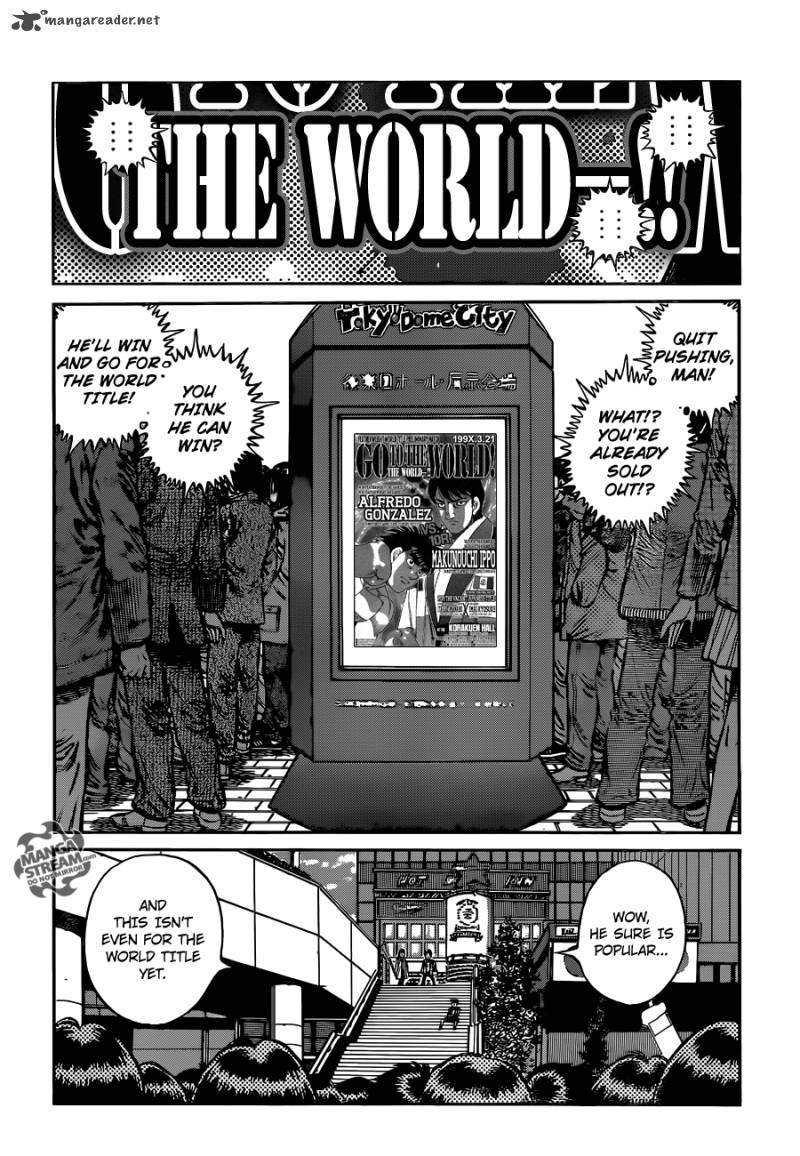 HAJIME NO IPPO Chapter 1021 - Page 10