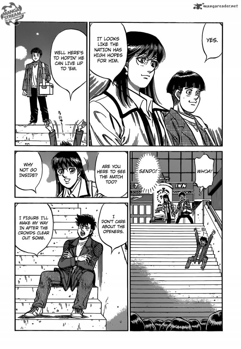 HAJIME NO IPPO Chapter 1021 - Page 11