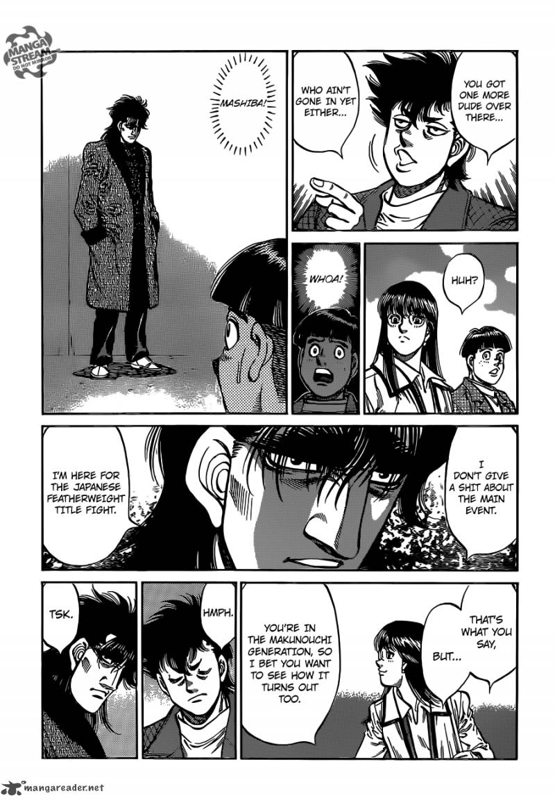 HAJIME NO IPPO Chapter 1021 - Page 12