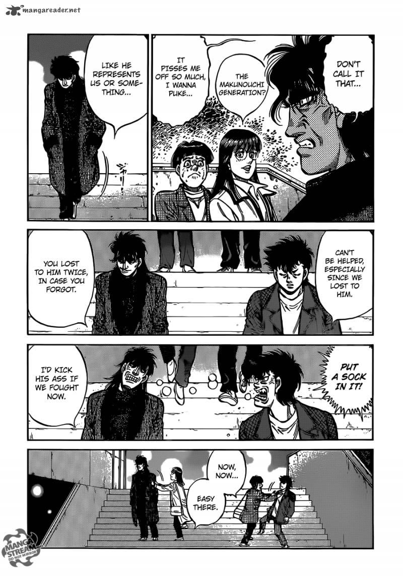 HAJIME NO IPPO Chapter 1021 - Page 13