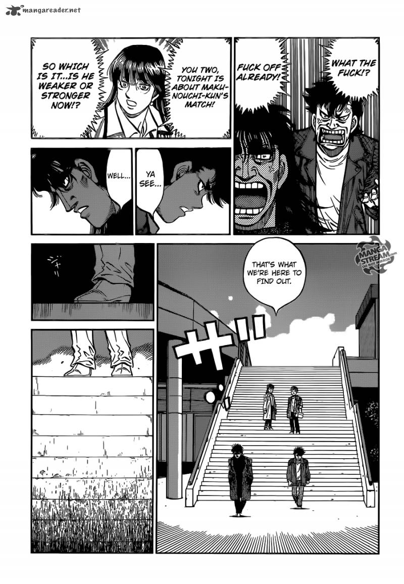 HAJIME NO IPPO Chapter 1021 - Page 16