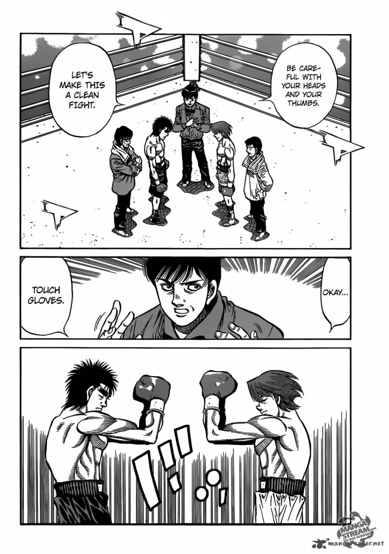 HAJIME NO IPPO Chapter 1023 - Page 13