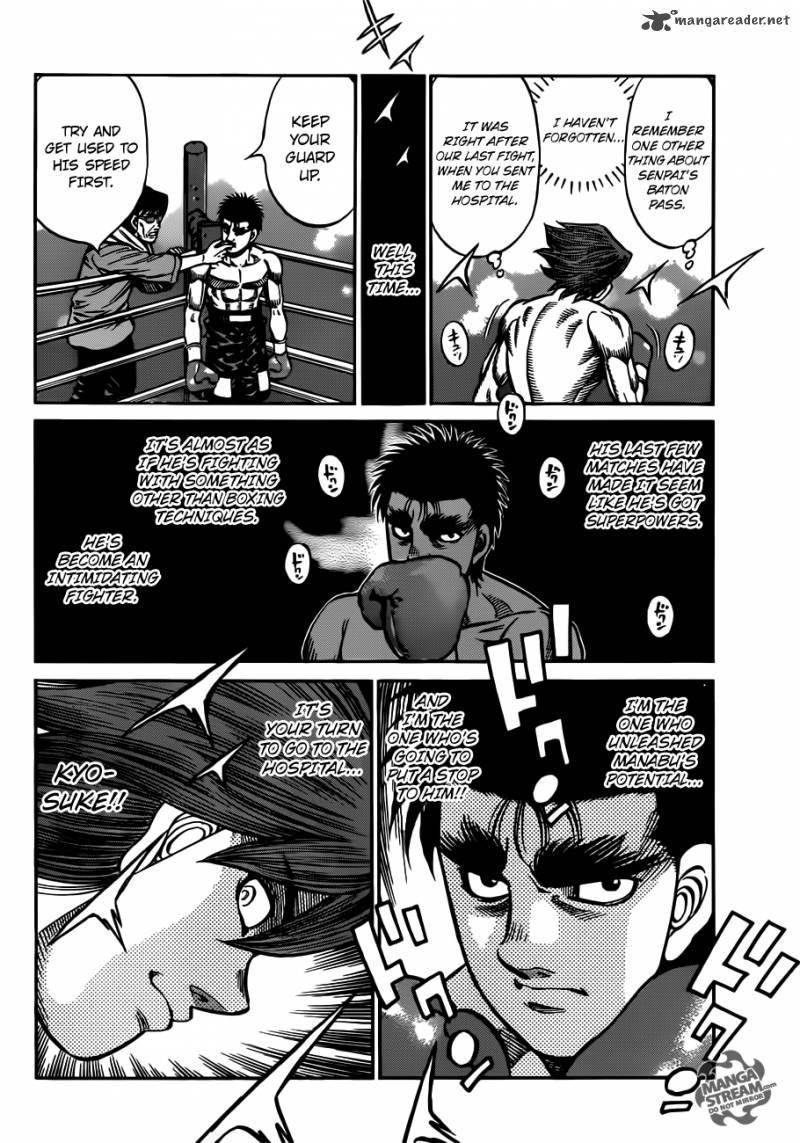 HAJIME NO IPPO Chapter 1023 - Page 15