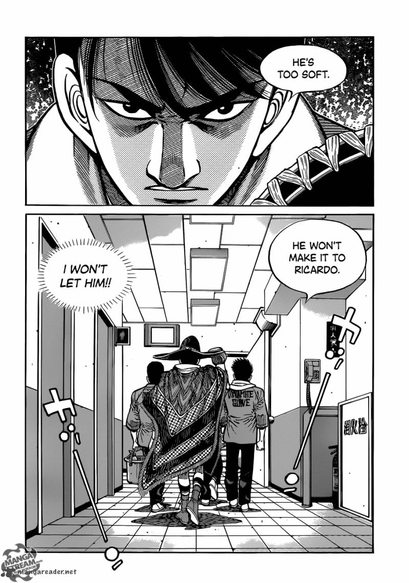 HAJIME NO IPPO Chapter 1030 - Page 12