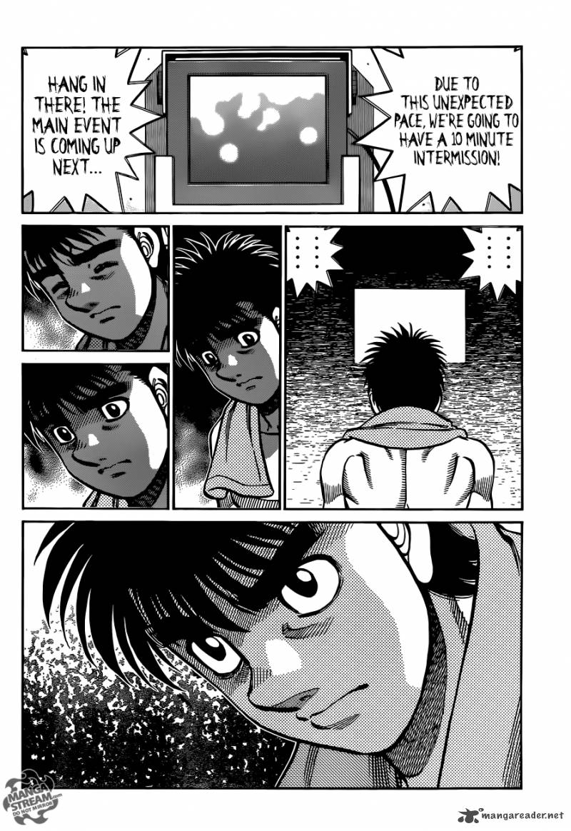 HAJIME NO IPPO Chapter 1030 - Page 2