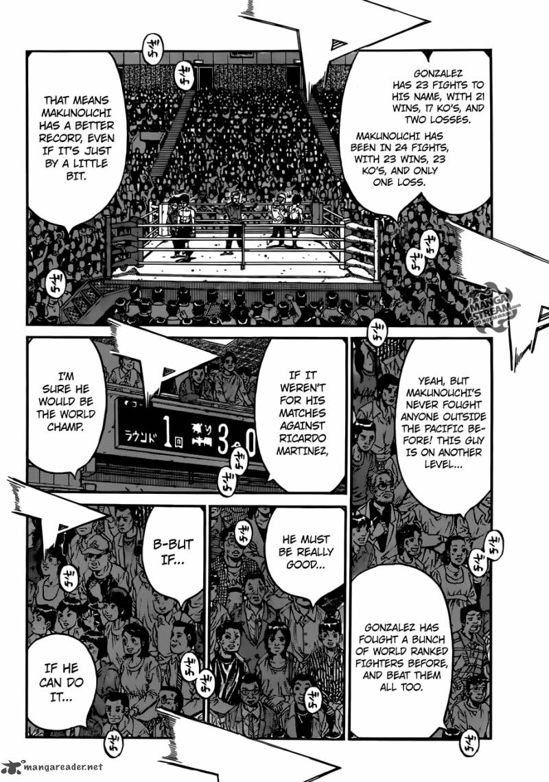 HAJIME NO IPPO Chapter 1032 - Page 12