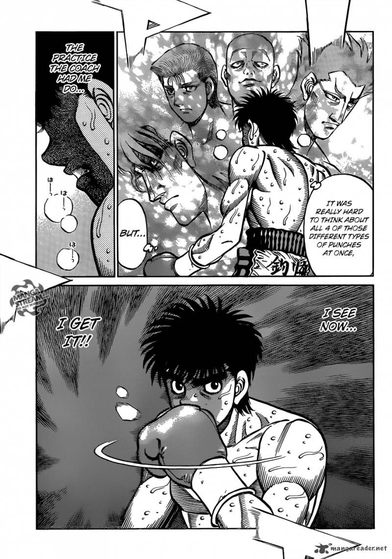 HAJIME NO IPPO Chapter 1039 - Page 14