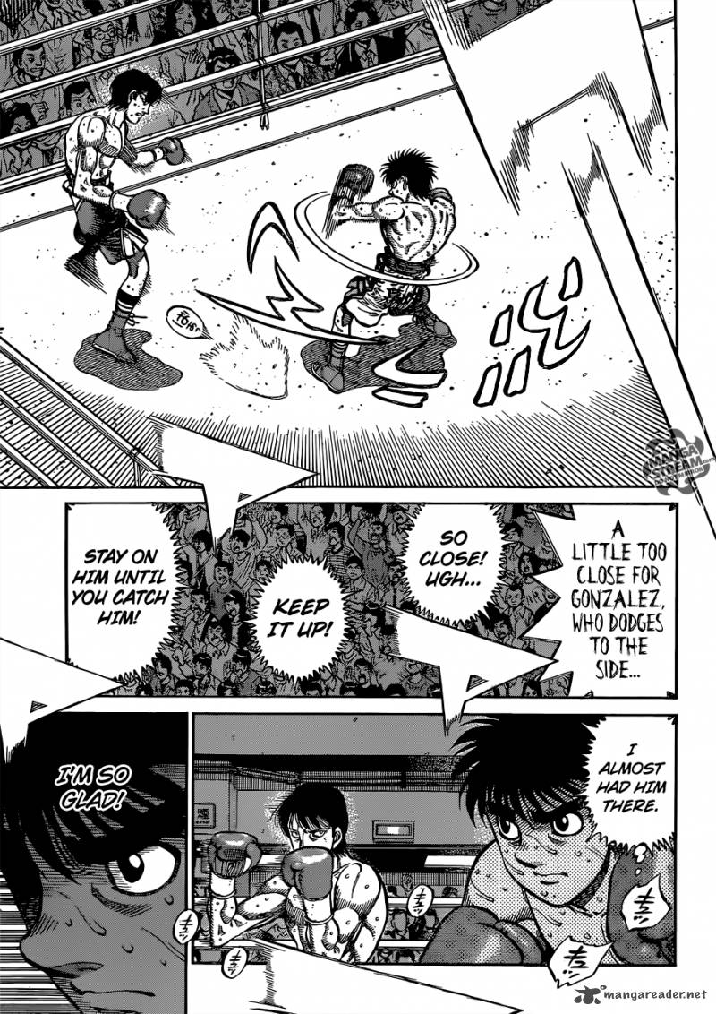 HAJIME NO IPPO Chapter 1040 - Page 10