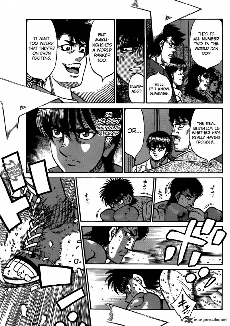 HAJIME NO IPPO Chapter 1041 - Page 11