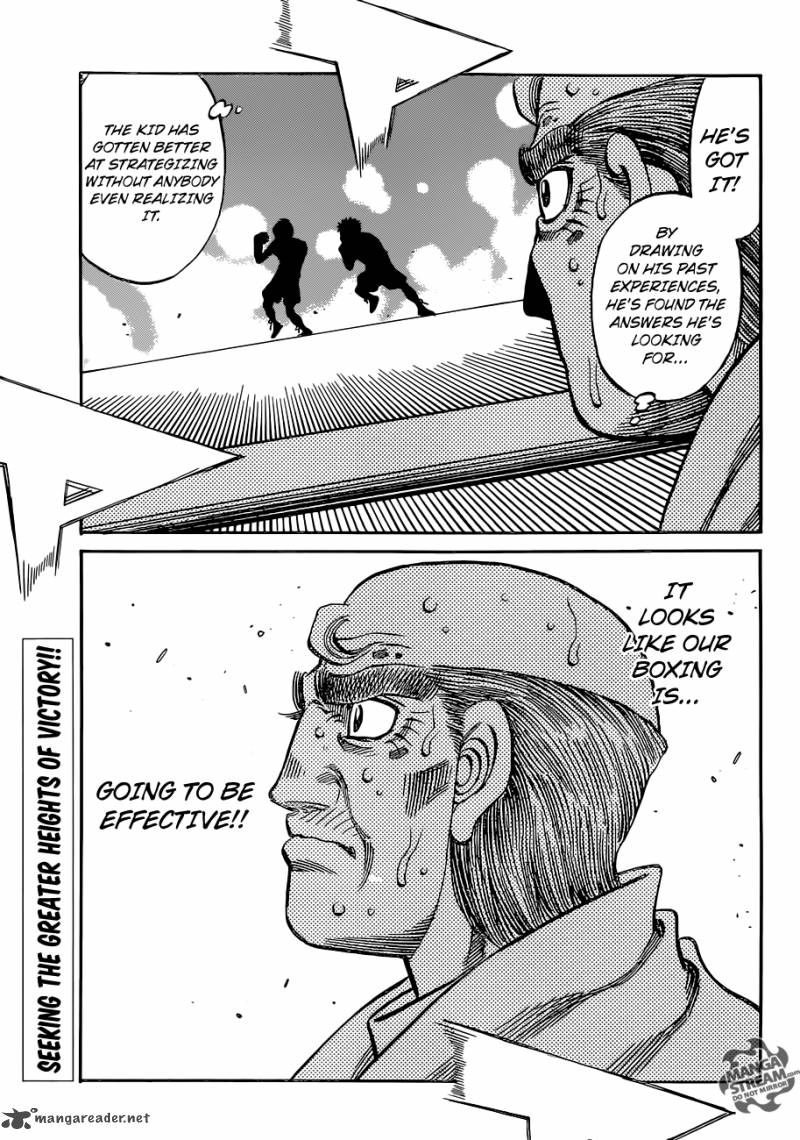 HAJIME NO IPPO Chapter 1046 - Page 13