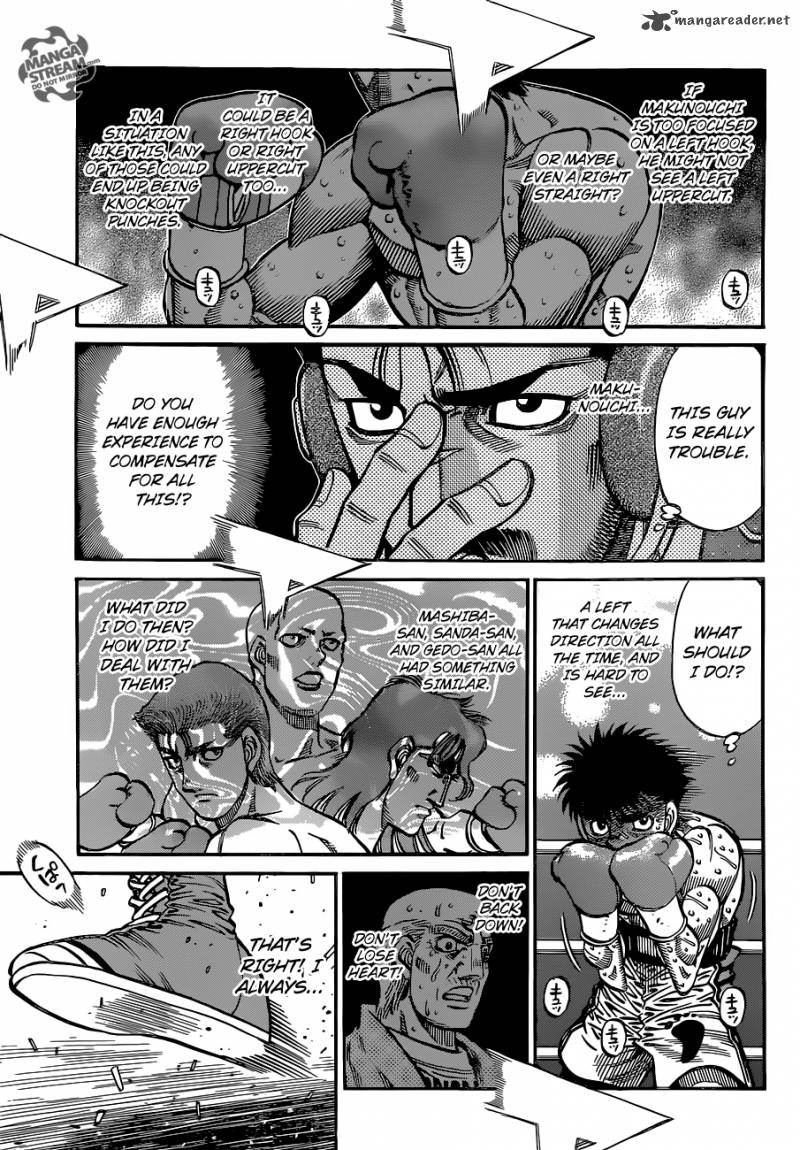 HAJIME NO IPPO Chapter 1051 - Page 14