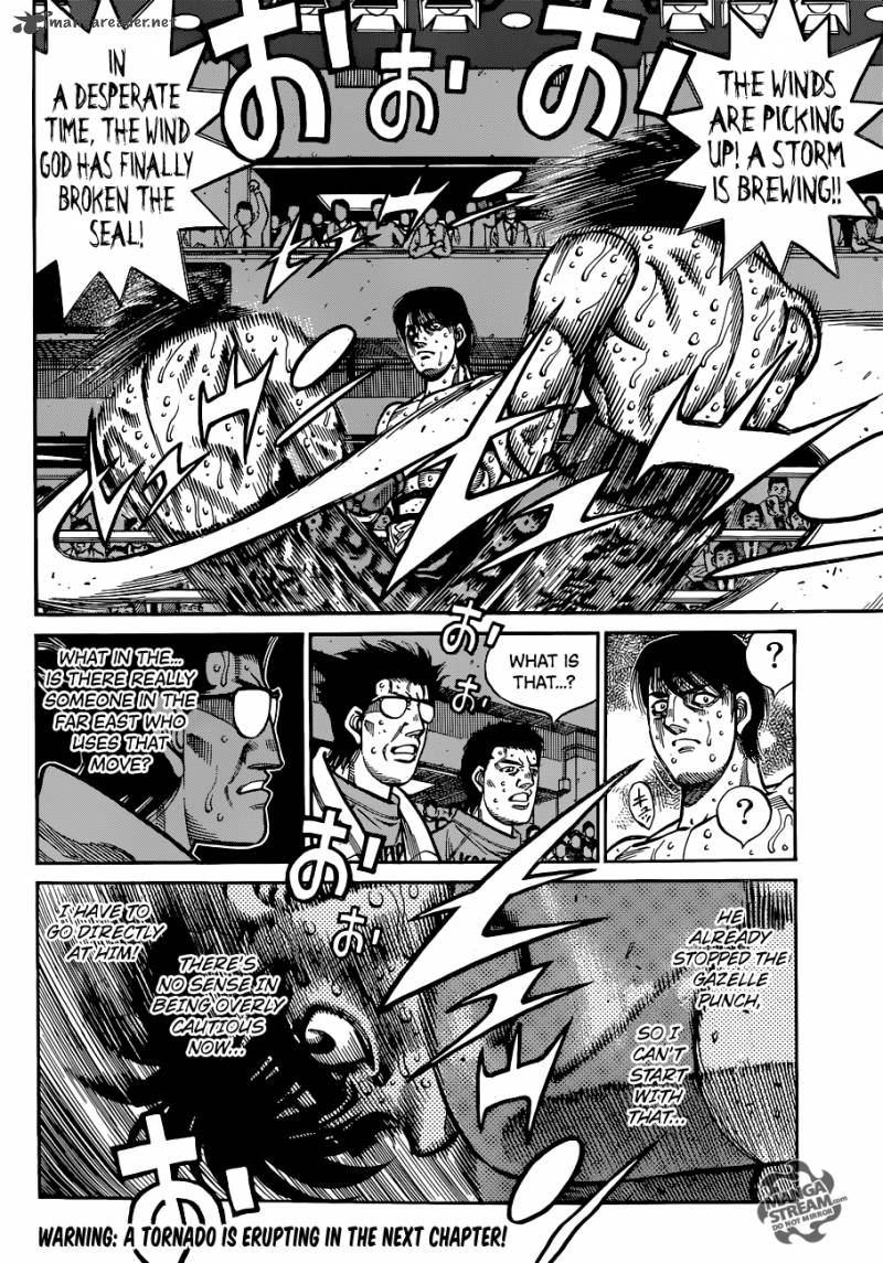 HAJIME NO IPPO Chapter 1054 - Page 11