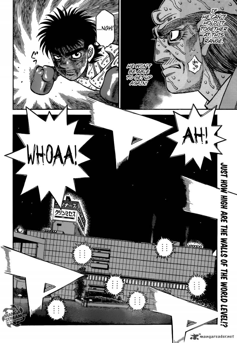 HAJIME NO IPPO Chapter 1059 - Page 13