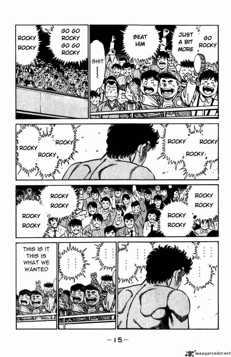 HAJIME NO IPPO Chapter 106 - Page 15