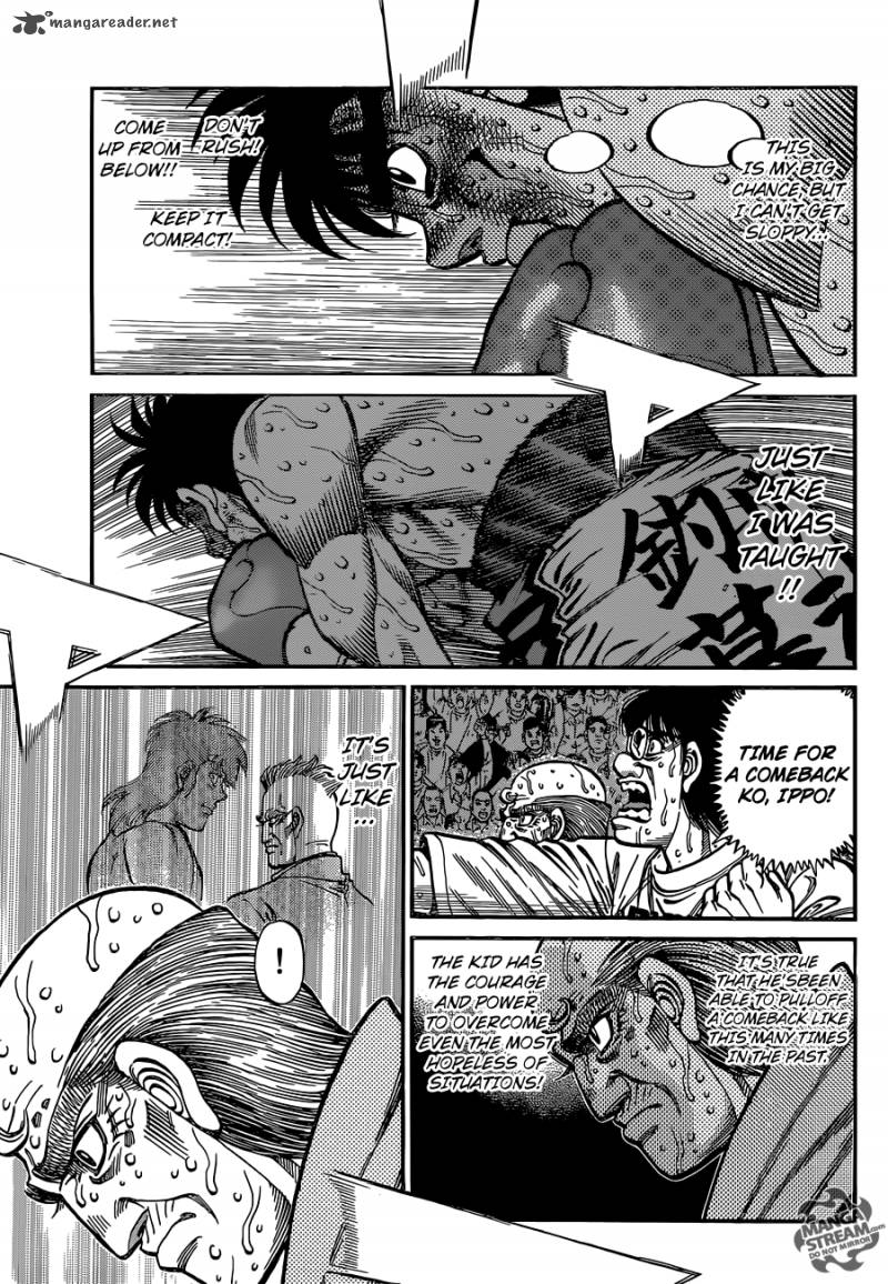 HAJIME NO IPPO Chapter 1063 - Page 9