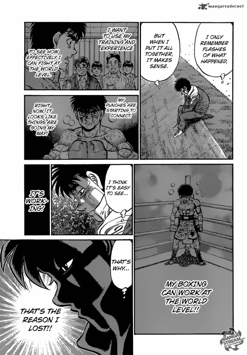 HAJIME NO IPPO Chapter 1073 - Page 12