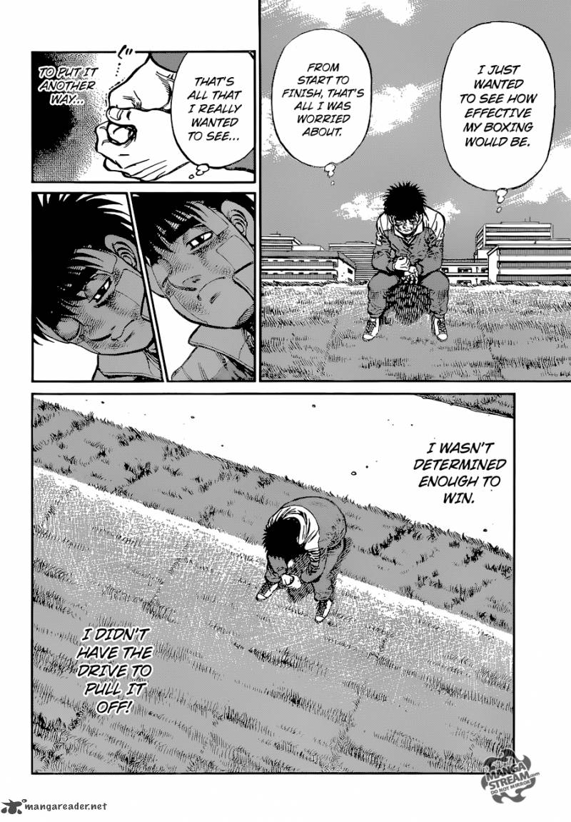 HAJIME NO IPPO Chapter 1073 - Page 13