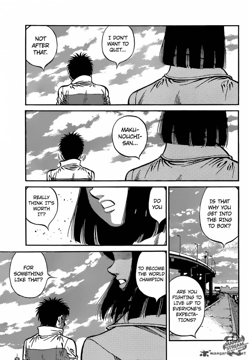 HAJIME NO IPPO Chapter 1075 - Page 11