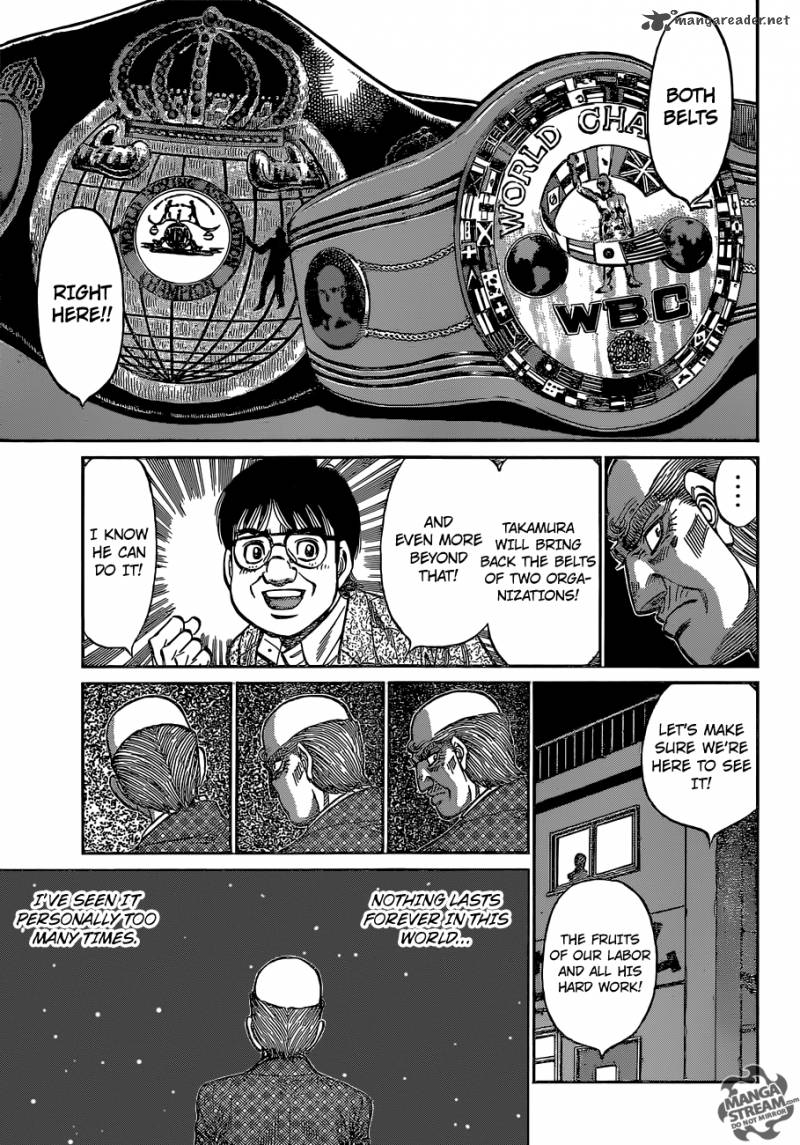 HAJIME NO IPPO Chapter 1078 - Page 12